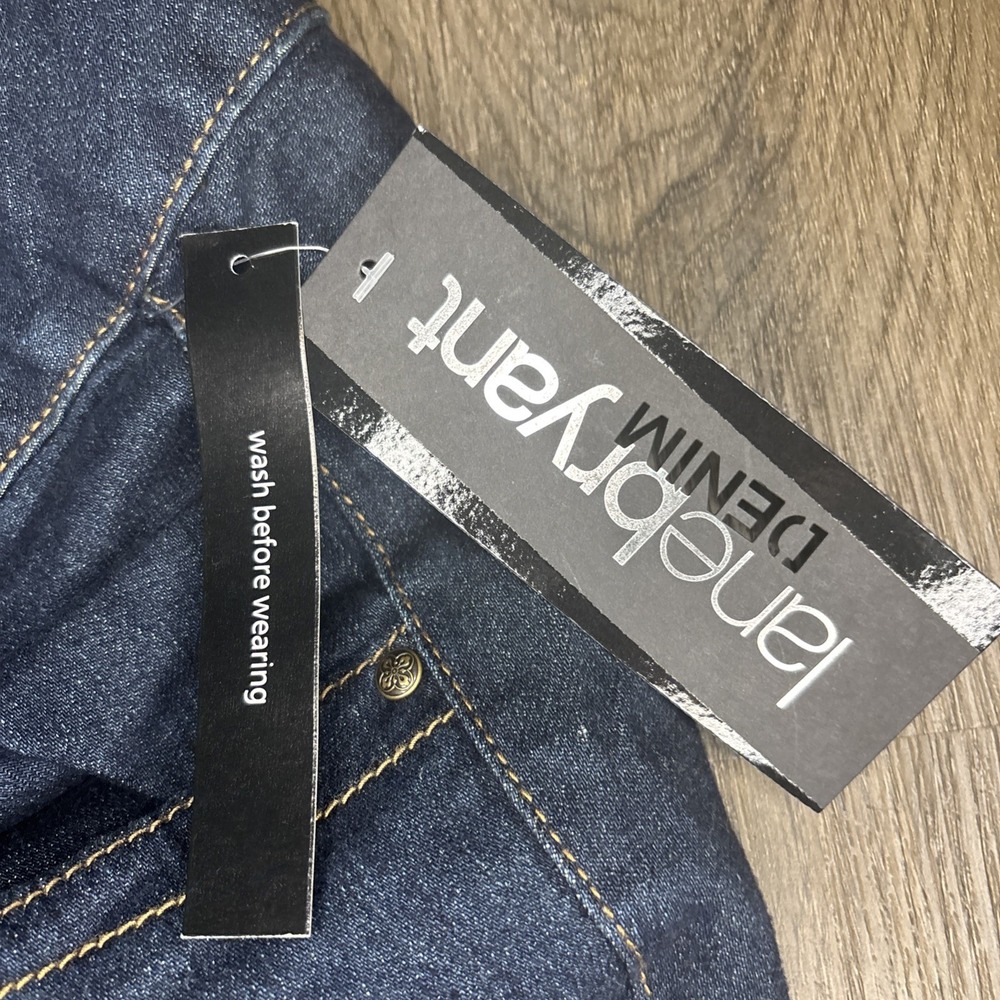 Lane Bryant Distinctly Boot Jeans Women's Size 22P Blue Stretch Dark Wash NWT - Picture 9 of 13